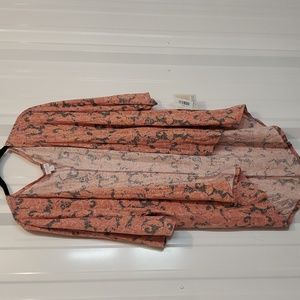 RETIRED! LLR Lindsay Chrysanthemum Cardigan